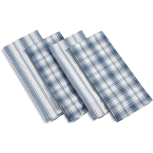 ผ้าเช็ดตัวผ้ากระสอบแป้งลายตารางหมากรุก100% ผ้าฝ้ายหนาทึบผ้าเช็ดอเนกประสงค์ดูดซับได้ดีแห้งเร็วปรับแต่งได้ตามต้องการ - Product Image 4