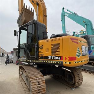 Excavadora hidráulica sobre orugas SANY de 21 toneladas usada, motor Cummins y bomba de motor, bajas horas de trabajo, alta calidad - Product Image 2