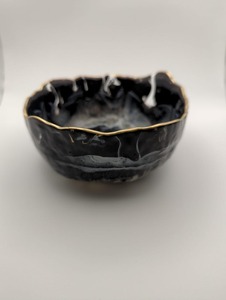 Resin <b>Salad</b> <b>Serving</b> <b>Bowl</b> Food <b>Bowl</b> for Home Decorative Eco-Friendly Hand-painted - Product Image 2