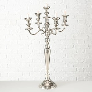 Candélabre décoratif en métal à cinq bras de luxe pour mariage, maison et décoration d'événements au meilleur prix - Product Image 6