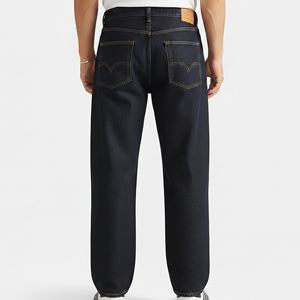 Pantalones Vaqueros Premium de Fábrica OEM, Corte Relajado, con Logotipo Personalizado y Embalaje para Venta al Público - Product Image 3