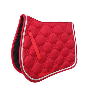 Tapis de selle de dressage en velours de qualité supérieure avec rembourrage en gel, respirant et élégant, pour la protection des chevaux - Product Image 2