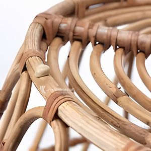 Handmade Natural Rattan Eco-Friendly Multifunction Storage <b>Basket</b> Handles Home Decoration Woven <b>Wicker</b> Organizer for <b>Laundry</b> - Product Image 3