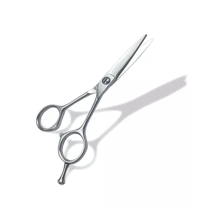 Tijeras de Peluquería de Acero Inoxidable para Salón de Belleza, Diseño Plegable con Logotipo Personalizado, Punta Redonda, Herramienta Profesional - Product Image 2