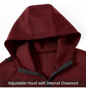 Ensemble survêtement décontracté pour homme, hiver 2025, coupe-vent à capuche, avec veste et pantalon de survêtement respirants et à séchage rapide - Product Image 4