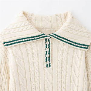 Suéter de Cuello Redondo para Mujer, Corte Holgado, Tejido Suave, Informal, para el Hogar, Ligero, para Invierno - Product Image 3