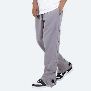 Pantalon de costume décontracté de luxe pour homme, gris, personnalisé, haute qualité, à boutons-pression latéraux, style décontracté, très demandé - Product Image 2