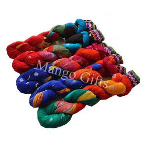 Bufanda Tie Dye de Alta Calidad con Chal Transpirable y Cómodo para Oficina, Viajes, Atuendos Casuales y Vestimenta de Noche para Exportación - Product Image 3