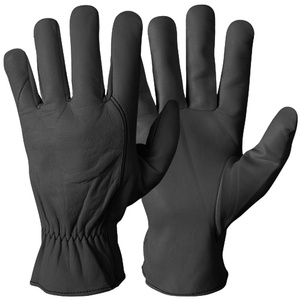 Best Performance Workwear New Design Cowhide Grain Leather Anti-static Durable Flexible Driver <b>Gloves</b> Breathable Construction - Product Image 6