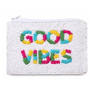 Handmade Beaded Mini Coin <b>Purse</b> with Zipper Closure Eco-Friendly & Durable Perfect Size for Coins Cards & Cash - Product Image 3