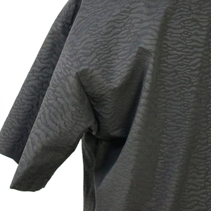 Camisa Casual de Verano para Hombre, con Cierre, de Poliéster Imitación Cuero, Transpirable, Tejida con Estampado, para Uso Diario y Servicio OEM - Product Image 4