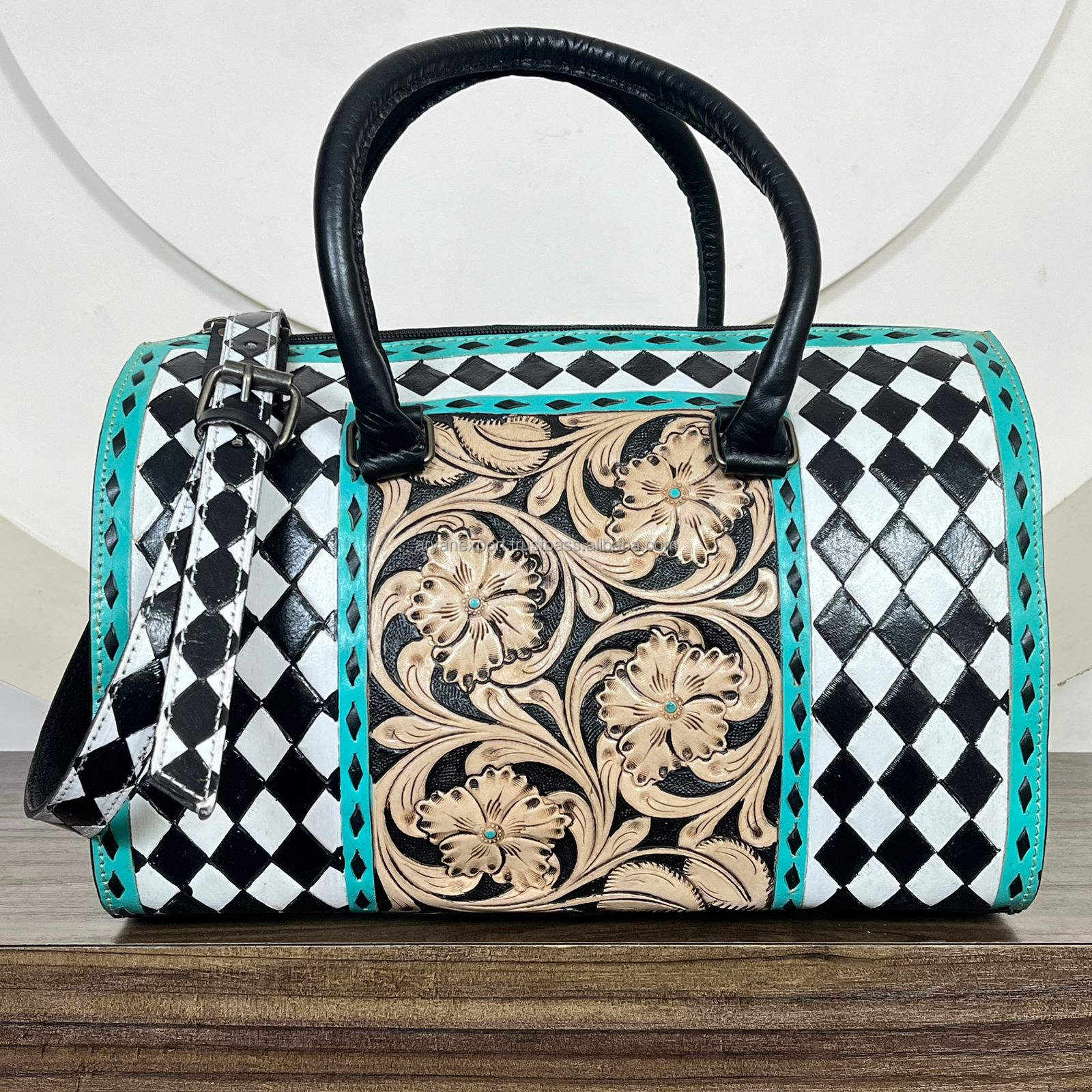 Black & White Checkered