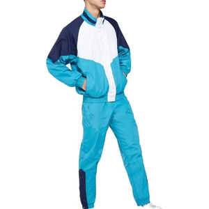 Best Seller Men Windbreaker Tracksuit Streetwear Waterproof Sportswear Custom Logo Print OEM ODM Wholesale Supplier Manufacturer - Product Image 6