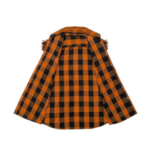 Camisa sin mangas de franela y algodón negra y naranja para hombre, ideal para ciclismo de verano, camisa casual sin mangas para rendimiento muscular. - Product Image 2