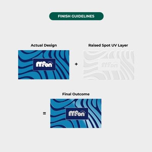 Tarjetas de Visita con Relieve y UV Selectivo, Impresas Personalizadas, Tarjetas de Visita Premium con Recubrimiento UV Brillante, Tarjetas de Visita de Lujo - Product Image 4