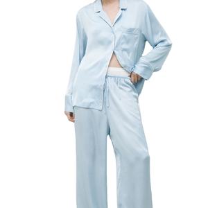 Conjunto de 2 piezas de satén térmico personalizado para mujer: top corto y pantalones cortos tipo jogger para salidas de verano, ropa de descanso para ciclistas y ropa de dormir para mujer. - Product Image 1