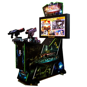 Borne d'arcade commerciale 3 en 1 de 42 pouces, à monnayeur, pour 2 joueurs, simulateur vidéo de tir de luxe - Product Image 1