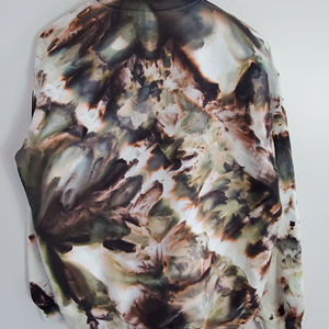 เสื้อฮู้ดดี้ผู้ชายเนื้อผ้านุ่มพิเศษ คุณภาพเยี่ยม ลายมัดย้อม คอกลม ทรงปกติ ผ้าฝ้าย 100% - Product Image 1