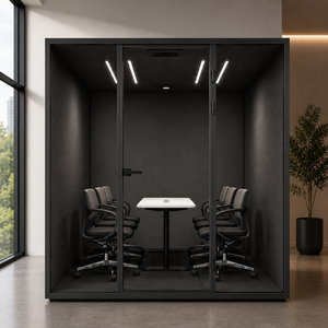 ห้องประชุมแบบเก็บเสียง 6 ที่นั่ง รุ่น Executive - Product Image 4
