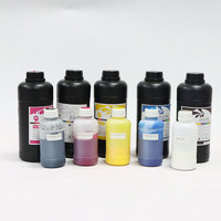 Impression numérique UV en usine pour imprimantes UV à plat G5 G6 XP600 I3200, encre CMYK pour impression sur verre/métal/bois