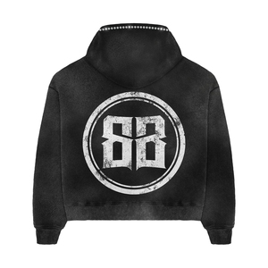 Conjunto Deportivo Personalizado con Estampado Puff 2025, Unisex, Negro, para Entrenamiento de Invierno, Conjunto de Sudadera con Capucha y Pantalones Deportivos con Logotipo Estampado - Product Image 4