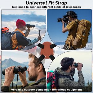 Arnés Universal para Binoculares 2026, Correa Ajustable para Cámara y Telémetro, Arnés de Pecho para Transporte al Aire Libre, Fabricado por Imra Impex - Product Image 3