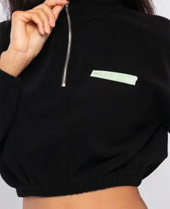 Conjunto Deportivo de Dos Piezas para Mujer, Diseño Personalizado con Logotipo, Grueso, Liso, al por Mayor, en Oferta - Product Image 1