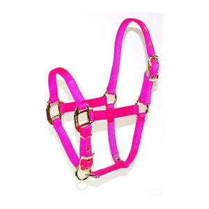 Meilleur vendeur bleu marine 3/4 \ "Nylon réglable menton cheval licou équipement équestre équin de haute qualité pour animaux de compagnie et chevaux - Product Image 2