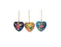 Cadeau pour la Saint-Valentin, Noël, festival, mini pendentif en forme de cœur en plastique PET/PS écologique, incassable, imperméable, 4,5 cm - Product Image 2