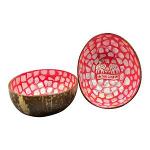 ชุดชามมะพร้าวเคลือบเงาสไตล์โบราณคุณภาพสูงดีไซน์คลาสสิกสำหรับของแจกฟรี - Product Image 4