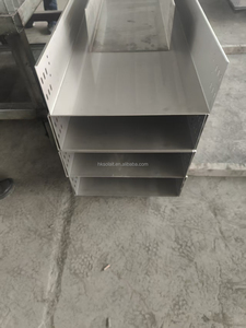 รางสายไฟแบบปิดเคลือบสังกะสีสำเร็จรูปสำหรับงานก่อสร้างห้างสรรพสินค้า - Product Image 3