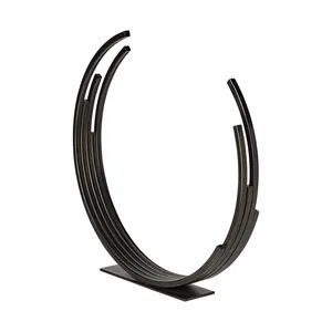 Sculpture Métallique Contemporaine Faite à la Main : Accent Design Élégant pour Projets de Décoration Intérieure Résidentielle Sophistiquée Mondiale - Product Image 2