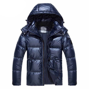 Men's Premium Quality Solid Oversize Puffer <b>Jacket</b> Winter <b>Warm</b> Custom Quilted <b>Waterproof</b> High Quality Down Puffer <b>Jackets</b> - Product Image 1