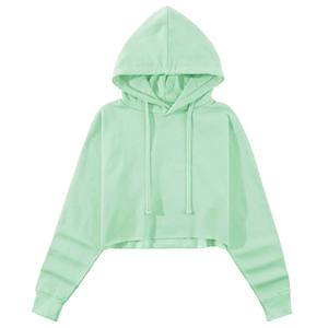 Sudadera Corta de Tela Suave 2026, Sudadera Informal de Manga Larga, Mezcla de Algodón Transpirable y Cómoda, Sudadera Corta a la Moda - Product Image 6