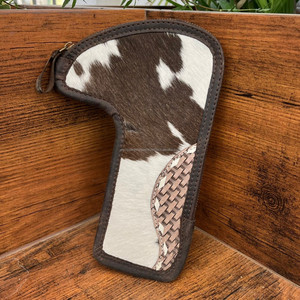 Nuevo soporte de perno de cuero de vaca, funda de cartera, accesorios de caza, funda de perno, portador de perno táctico de cuero - Product Image 4