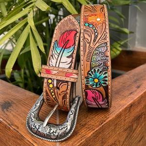 Nouveau gros femmes et hommes usiné à la main en cuir alliage boucle ardillon ceinture mode à la mode luxe concepteur cuir de vachette ceintures durables - Product Image 3