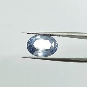 Zafiro azul ovalado natural de 6,05 quilates de Sri Lanka, piedras preciosas sueltas para la fabricación de joyas y anillos, BOLS-05 - Product Image 3