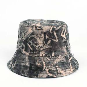 Custom Canvas Fisherman Summer Waterproof Quick Dry <b>Sun</b> Fisherman Bucket <b>Hat</b> for <b>Men</b> Women Custom Tie Dye Bucket <b>Hats</b> - Product Image 1