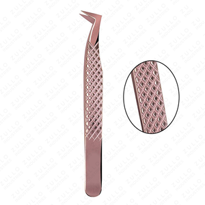 Wholesale Women Beauty Kit Stainless Steel Eyelash Tweezers Set Pointed Tip Multi Color Lash Extension <b>Tools</b> Best Price - Product Image 5