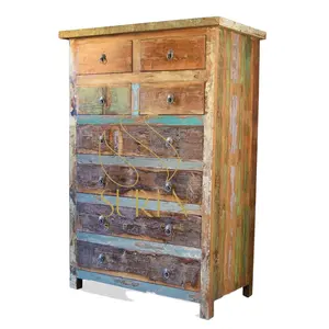 Ngăn kéo thủ công từ gỗ khai hoang chất lượng tuyệt vời ngăn kéo tủ ngực có sẵn với Giá thị trường đáng tin cậy - Product Image 1