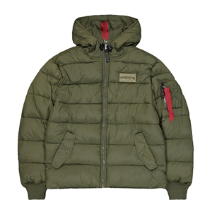 Veste matelassée unisexe fine à col montant imprimé, imperméable et respirante, pour l'hiver, style décontracté, manteau d'extérieur chaud et rembourré – Vente en gros - Product Image 4