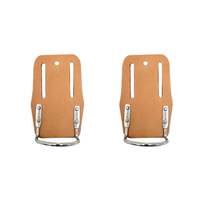Porte-outils professionnel en cuir durable, résistant à l'eau, verrouillable, multifonction, avec rivets renforcés