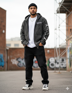 Top Manufacturer Zipper <b>Hoodies</b> Heavyweight French Terry Custom Screen Printing Logo Best Selling Acid Wash Zipper <b>Hoodies</b> - Product Image 1