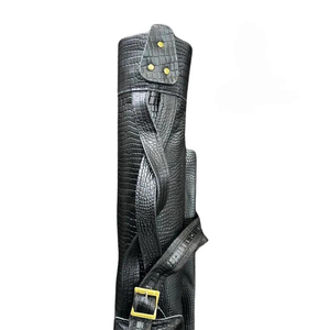 Sacs de golf en cuir véritable imperméables, durables et de haute qualité, personnalisables avec fermeture éclair, portables et écologiques - Product Image 1