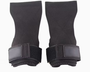 Support de poignet avec poignée pour haltères, fermeture auto-agrippante, protège-paume réglable pour la musculation, protection de base unisexe - Product Image 1