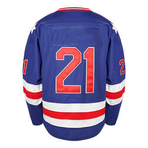 Camiseta de Fútbol Americano para Hombre, Camiseta de Hockey sobre Hielo, Suéter Deportivo con Letras y Números Cosidos, Camisetas de Hockey sobre Hielo a Precio Razonable - Product Image 5