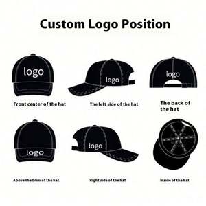 Gorra de Béisbol Personalizada de 5 Paneles de Algodón, Estructurada, con Logotipo Bordado e Impreso en la Parte Delantera - Product Image 2