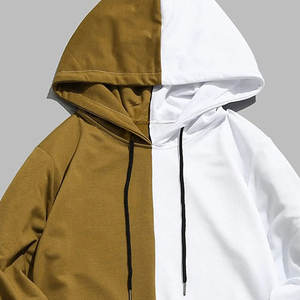 Sweat-shirts basiques à capuche pour hommes en coton haute performance, unis, avec broderie, teinture unie, écologiques, pour l'hiver, impression numérique unie - Product Image 5