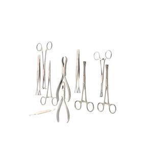 Ensemble d'instruments chirurgicaux manuels de microchirurgie professionnels les plus vendus, en acier inoxydable, 11 pièces, kit chirurgical CE Narham Enterprises - Product Image 3