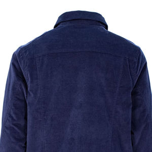 Chaqueta de Terciopelo para Hombre Estilo Real con Cuello Alto y Logotipo Frontal - Lujo, Elegante, Ajuste Delgado para Noche - Product Image 5